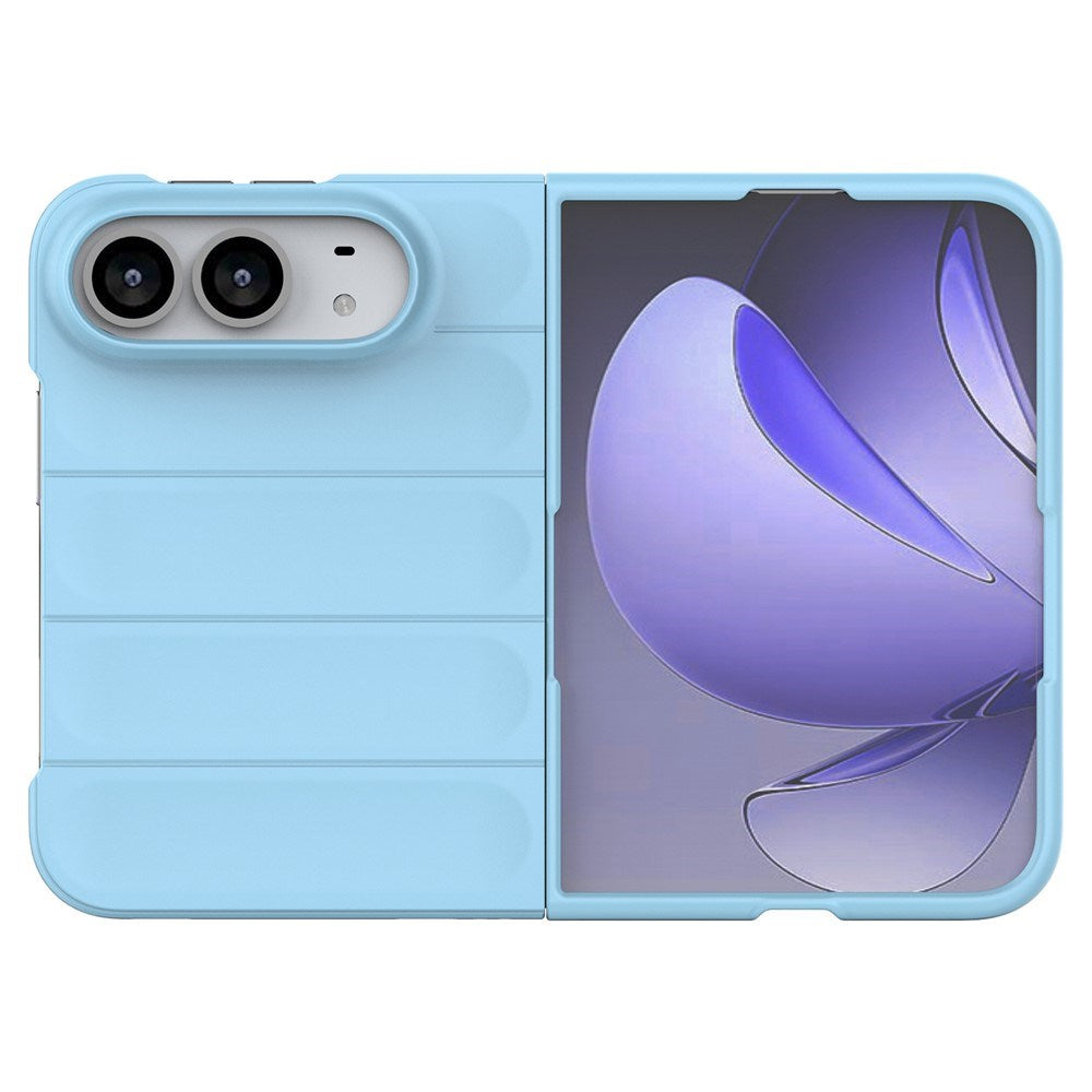 iPhone Fold EIDERWOOD Rugged Plastic Case - Light Blue
