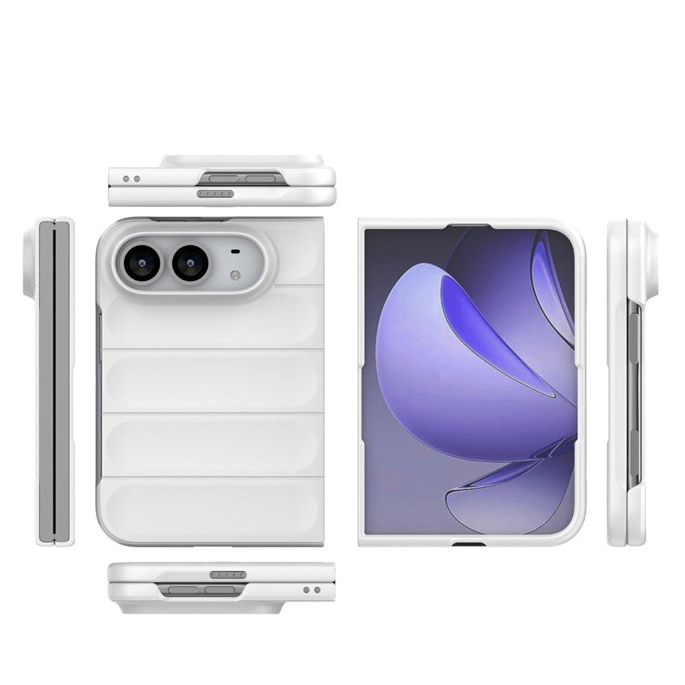 iPhone Fold EIDERWOOD Rugged Plastic Case - White