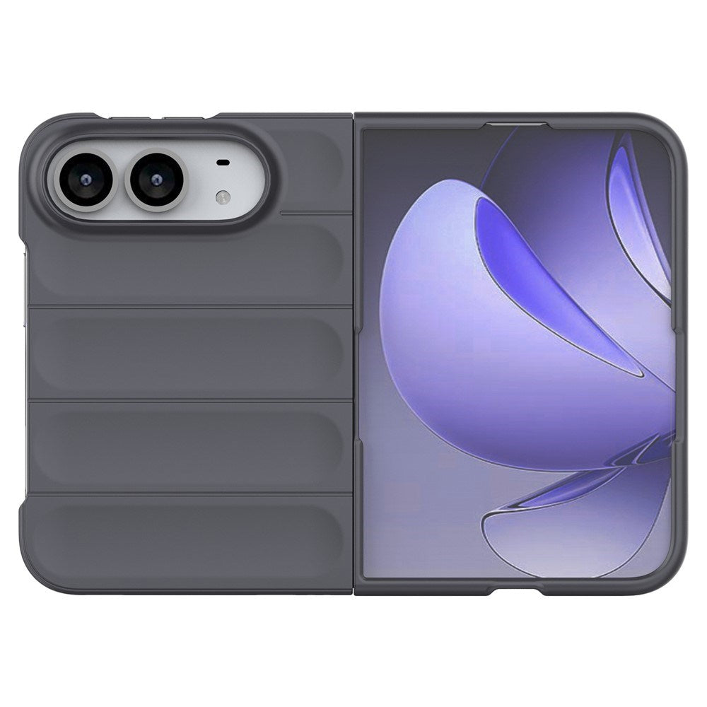iPhone Fold EIDERWOOD Rugged Plastic Case - Dark Grey