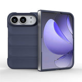 iPhone Fold EIDERWOOD Rugged Plastic Case - Dark Blue