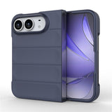 iPhone Fold EIDERWOOD Rugged Plastic Case - Dark Blue