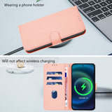 Xiaomi Redmi Note 17 Pro (5G) EIDERWOOD Faux Leather Flip Case with Strap - Pink