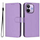 Xiaomi Redmi Note 17 Pro (5G) EIDERWOOD Faux Leather Flip Case with Strap - Purple