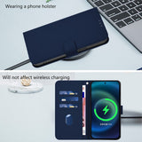 Xiaomi Redmi Note 17 Pro (5G) EIDERWOOD Faux Leather Flip Case with Strap - Blue