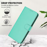 Xiaomi Redmi 17C (5G) EIDERWOOD Artificial Leather Flip Case with Strap - Turquoise
