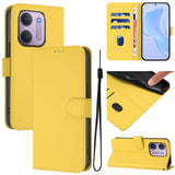 Xiaomi Redmi 17C (5G) EIDERWOOD Artificial Leather Flip Case with Strap - Yellow