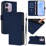 Xiaomi Redmi 17C (5G) EIDERWOOD Artificial Leather Flip Case with Strap - Blue