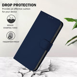 Xiaomi Redmi 17C (5G) EIDERWOOD Artificial Leather Flip Case with Strap - Blue