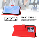 Xiaomi Redmi 17C (5G) EIDERWOOD Artificial Leather Flip Case with Strap - Red