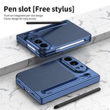 iPhone Duo EIDERWOOD Case with Screen Protector and Stylus - Blue