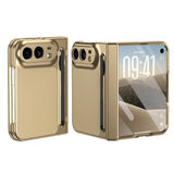 iPhone Duo EIDERWOOD Case with Screen Protector and Stylus - Gold