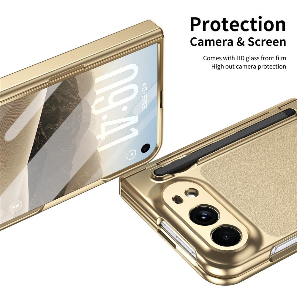 iPhone Duo EIDERWOOD Case with Screen Protector and Stylus - Gold