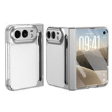 iPhone Duo EIDERWOOD Case with Screen Protector and Stylus - White