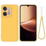 Xiaomi Redmi 17C (5G) EIDERWOOD Silicone Case w. Strap - Yellow