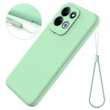 Xiaomi Redmi 17 (5G / 4G) EIDERWOOD Silicone Case W. Strap - Green