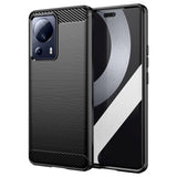 Xiaomi 13 Lite Brushed Carbon Case - Black