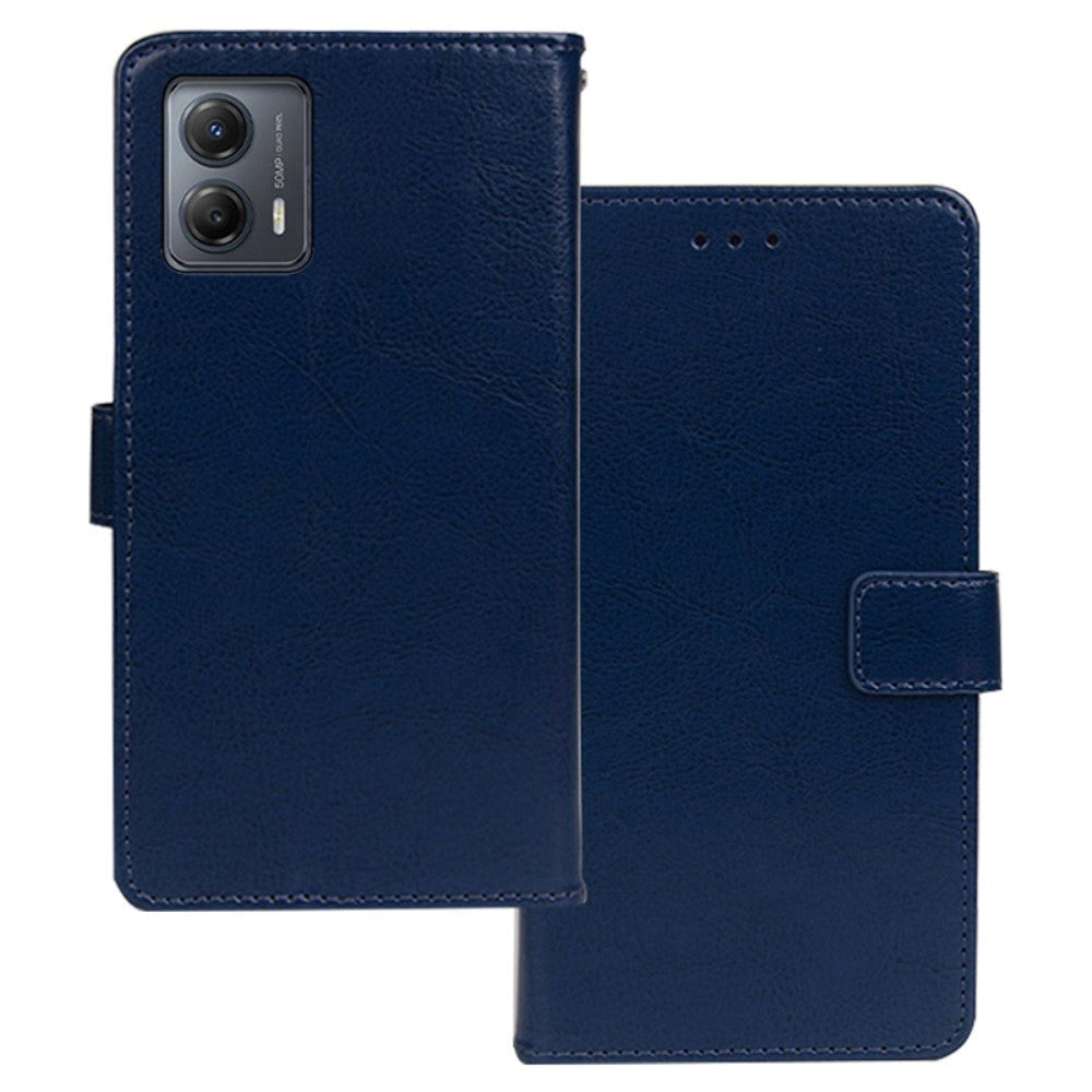 Motorola Moto G53 Flip Case with Wallet - Blue