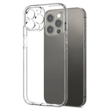 NORTHJO iPhone 13 Pro 2-in-1 Set Flexible Plastic Case with Tempered Glass Screen Protector - Transparent