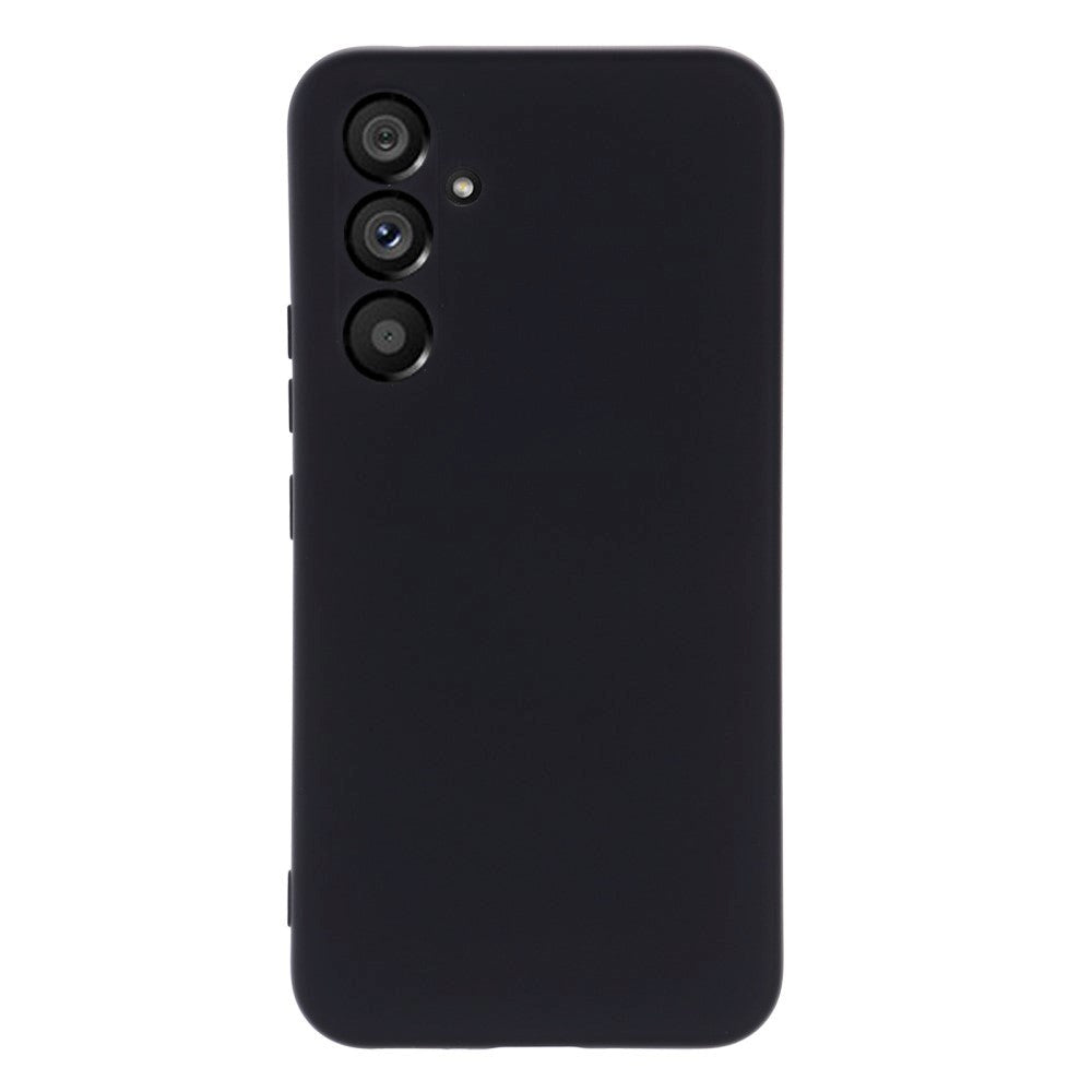 Samsung Galaxy A54 (5G) Silicone Case w. Strap - Black