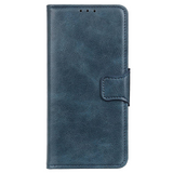 Motorola Edge 40 Pro Leather Case w. Wallet & Stand Function - Blue