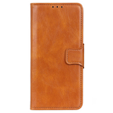 Motorola Edge 40 Pro Leather Case w. Wallet & Stand Function - Brown