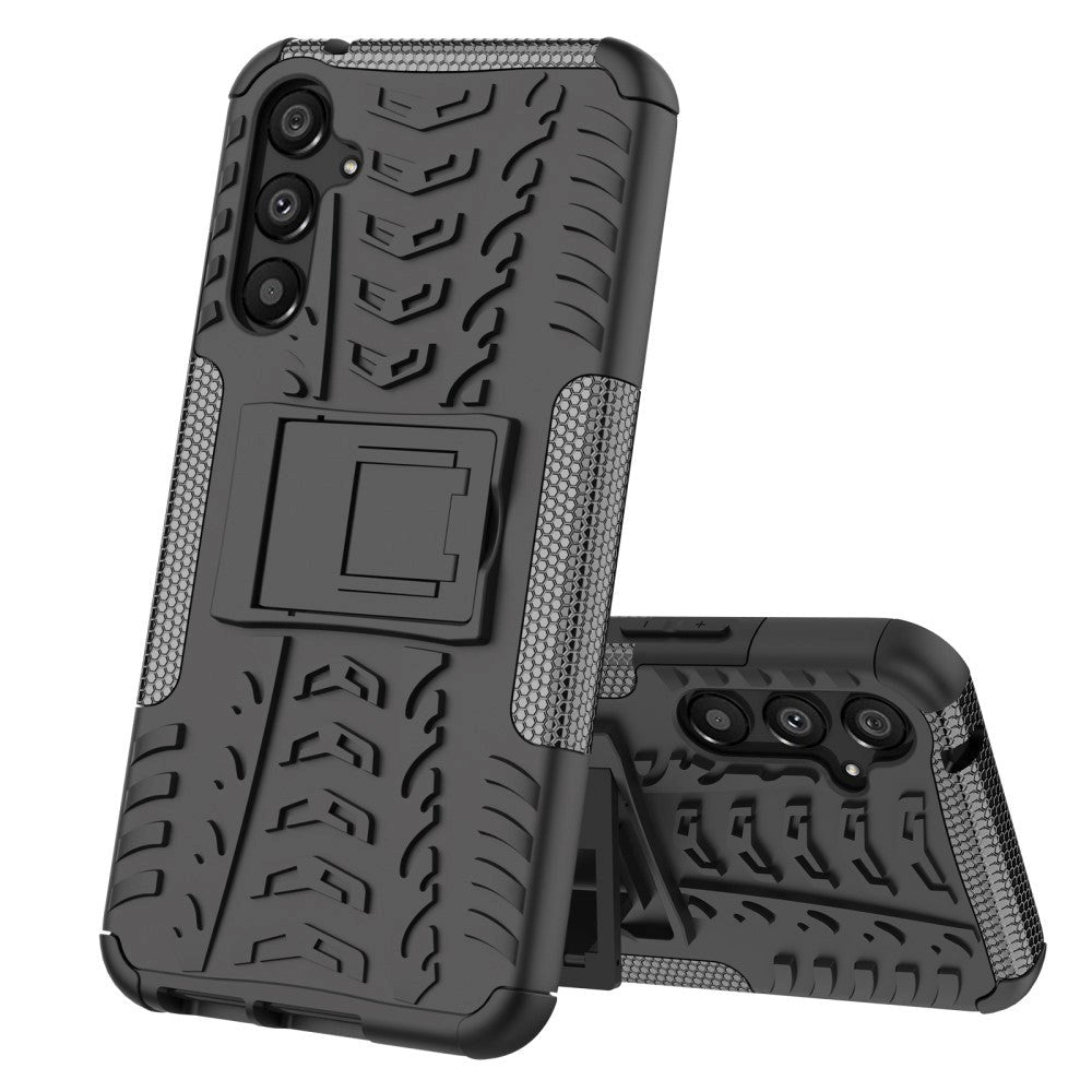 Samsung Galaxy A34 (5G) Cool Tyre Tough Case w. Stand - Black