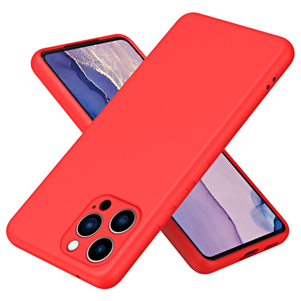 iPhone 12 Pro Silicone Case - Red