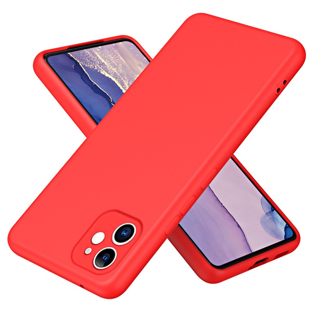 iPhone 11 Silicone Case - Dark Red