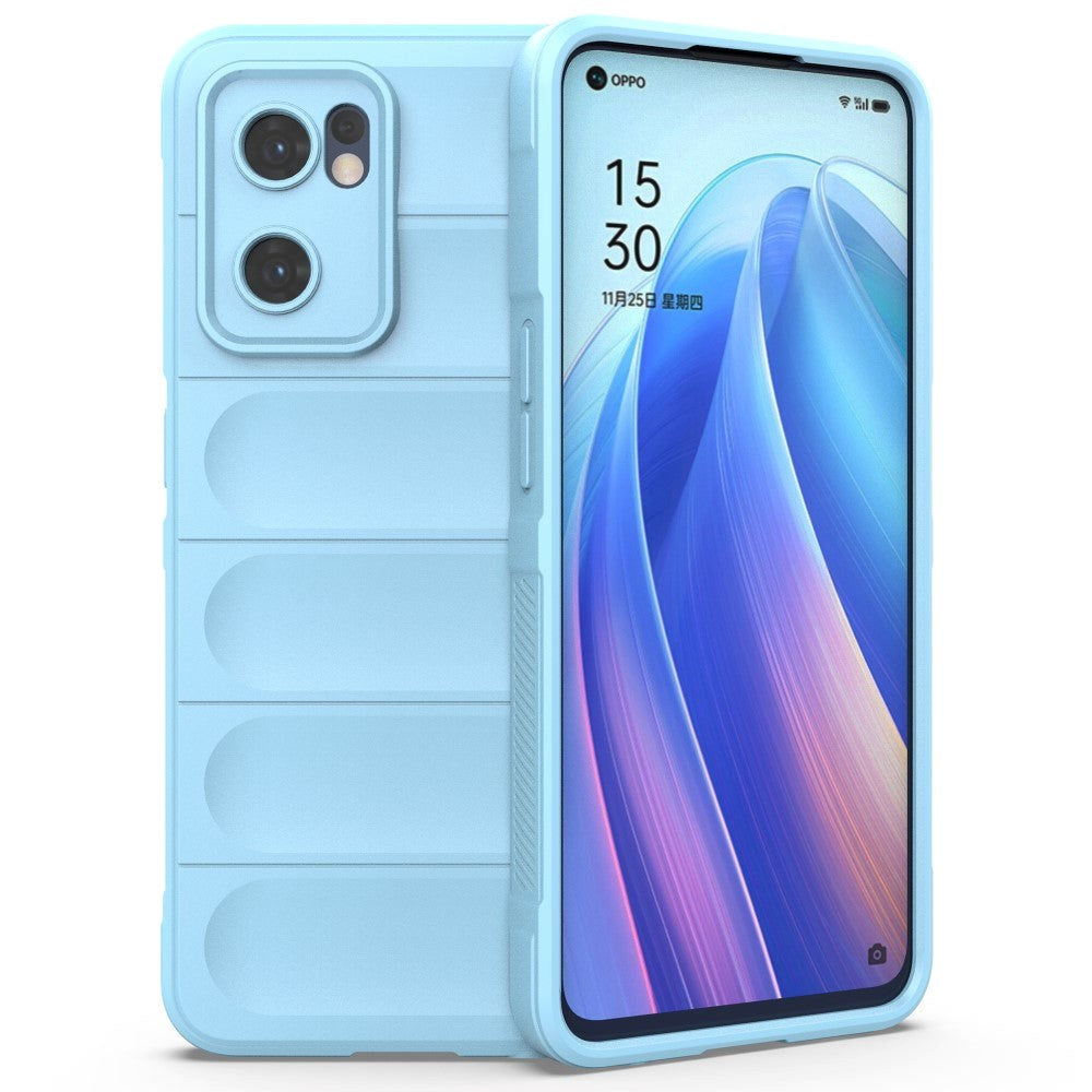 Oppo Reno7 (5G) / Find X5 Lite Flexible Plastic Case - Baby Blue