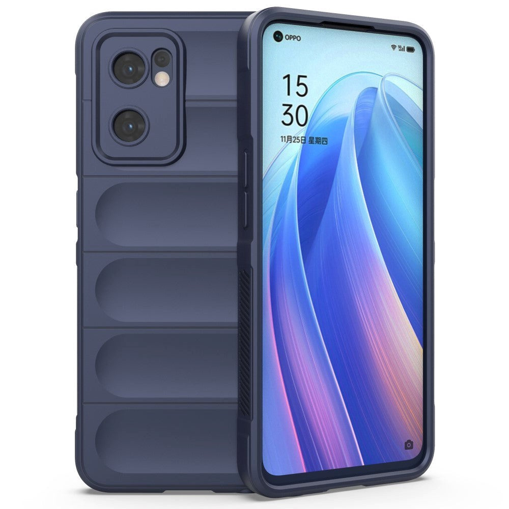 Oppo Reno7 (5G) / Find X5 Lite Flexible Plastic Case - Blue