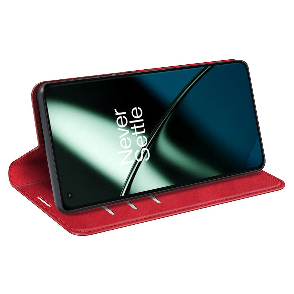 OnePlus 11 Flip Case with Wallet - Red