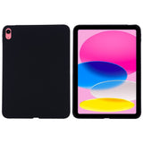 iPad 10.9 (2022) Liquid Silicone Shockproof Case - Black