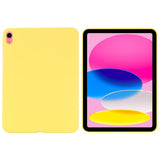 iPad 10.9 (2022) Liquid Silicone Shockproof Case - Yellow