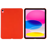 iPad 10.9 (2022) Liquid Silicone Shockproof Case - Red