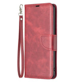 Motorola Moto G73 Flip Case Leather w. Wallet & Strap - Red