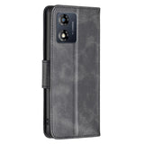 Motorola Moto E13 Flip Case Leather w. Wallet & Strap - Black