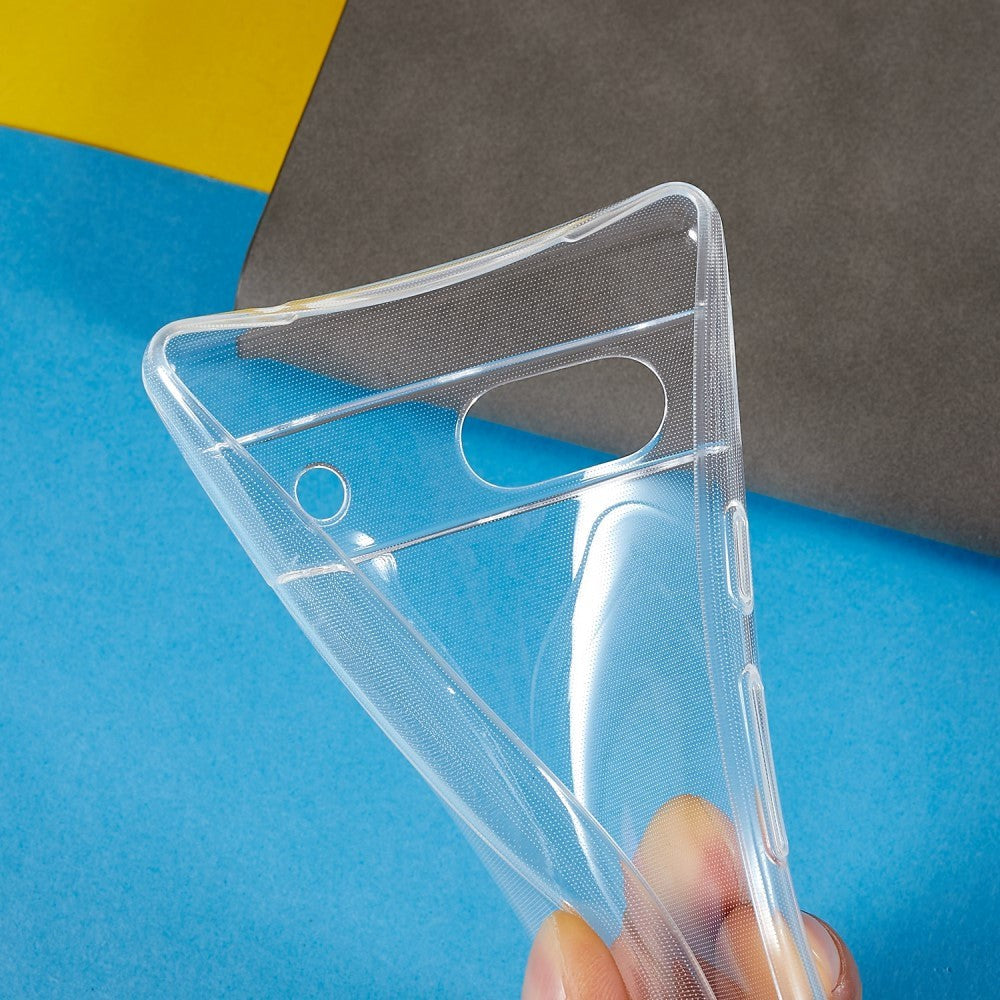 Google Pixel 7A Flexible Plastic Case - Transparent