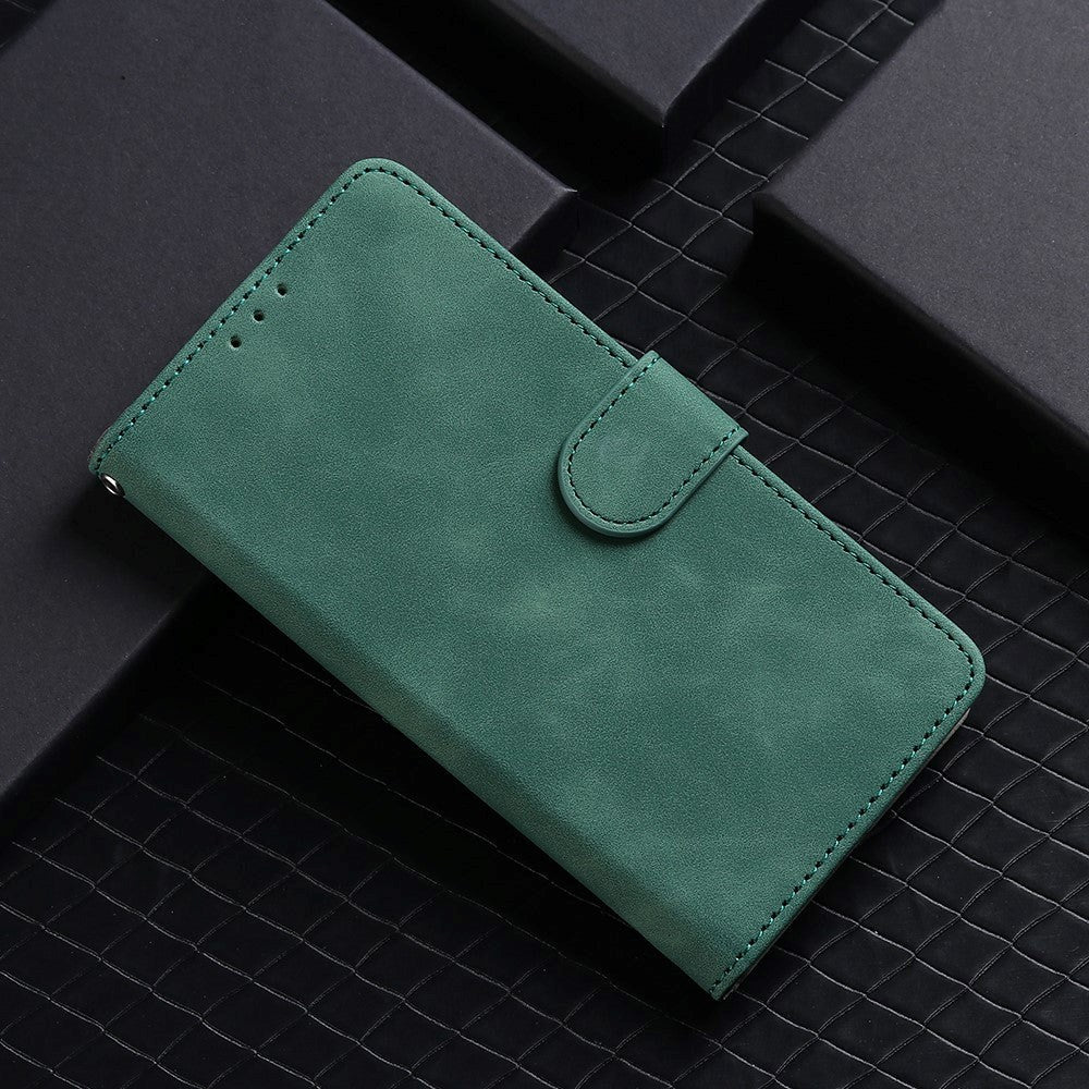 OnePlus 11 Leather Flip Case w. Wallet & Stand Function - Green