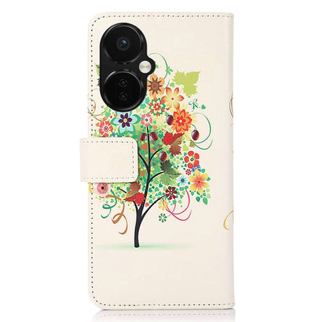 OnePlus Nord CE 3 Lite Leather Case w. Wallet - Fruit Tree