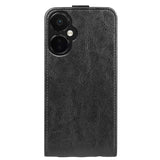 OnePlus Nord CE 3 Lite Vertical Flip Leather Case w. Card Holder - Black