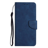 Xiaomi Redmi Note 12 Pro (5G) / Poco X5 Pro (5G) Leather Flip Case with Wallet and Strap - Blue