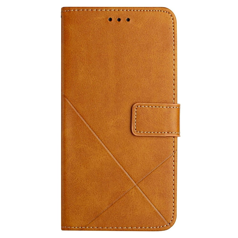 Xiaomi Redmi Note 12 Pro (5G) / Poco X5 Pro (5G) Leather Flip Case w. Wallet & Stand Function - Light Brown