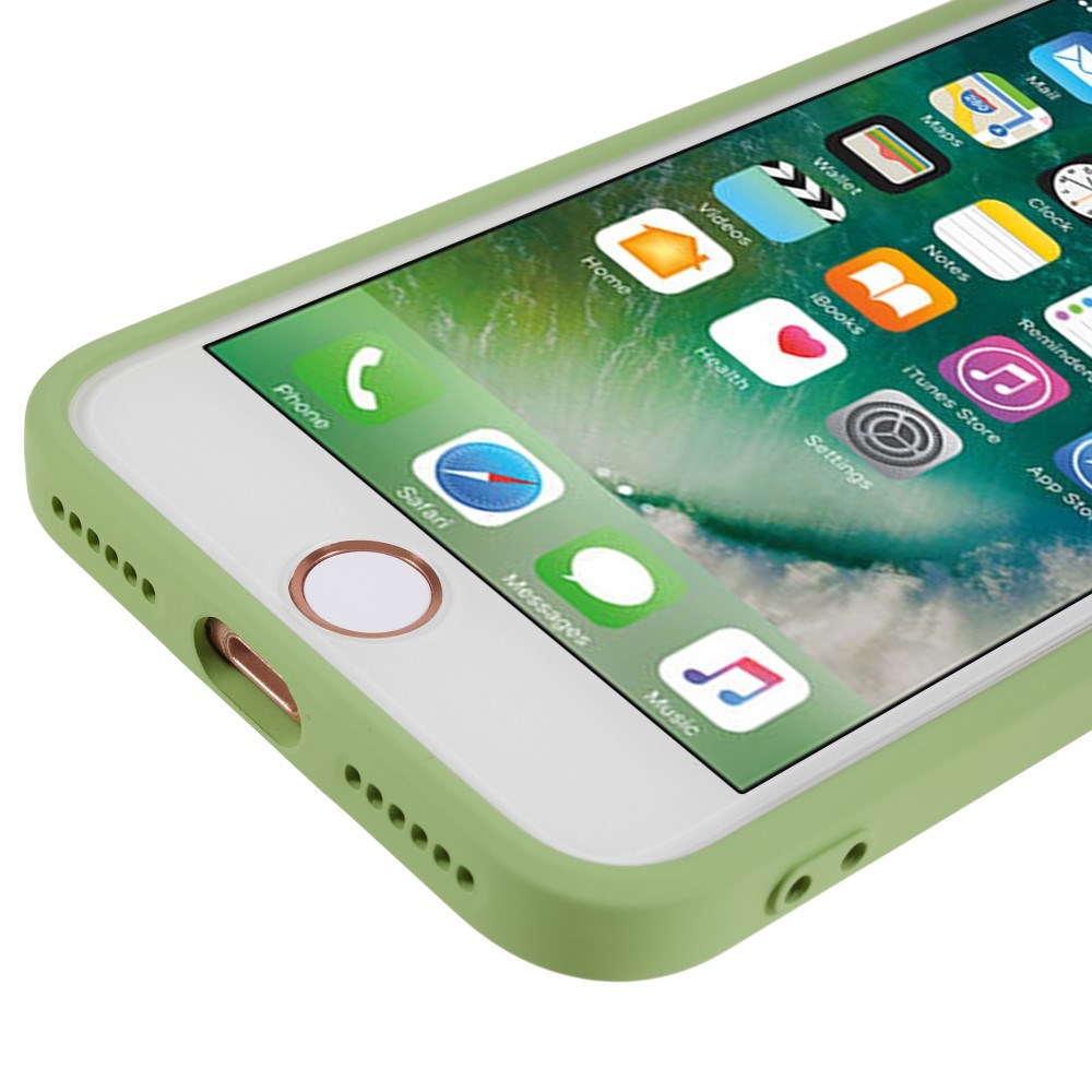 EIDERWOOD iPhone SE (2022 / 2020) / 8 / 7 Lined Flexible Plastic Case - Light Green