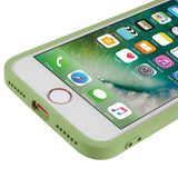 EIDERWOOD iPhone SE (2022 / 2020) / 8 / 7 Lined Flexible Plastic Case - Light Green