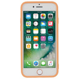 EIDERWOOD iPhone SE (2022 / 2020) / 8 / 7 Lined Flexible Plastic Case - Orange