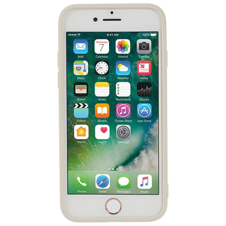 EIDERWOOD iPhone SE (2022 / 2020) / 8 / 7 Lined Flexible Plastic Case - White