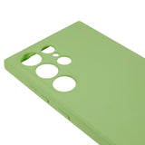 EIDERWOOD Samsung Galaxy S22 Ultra Lined Flexible Plastic Case - Light Green