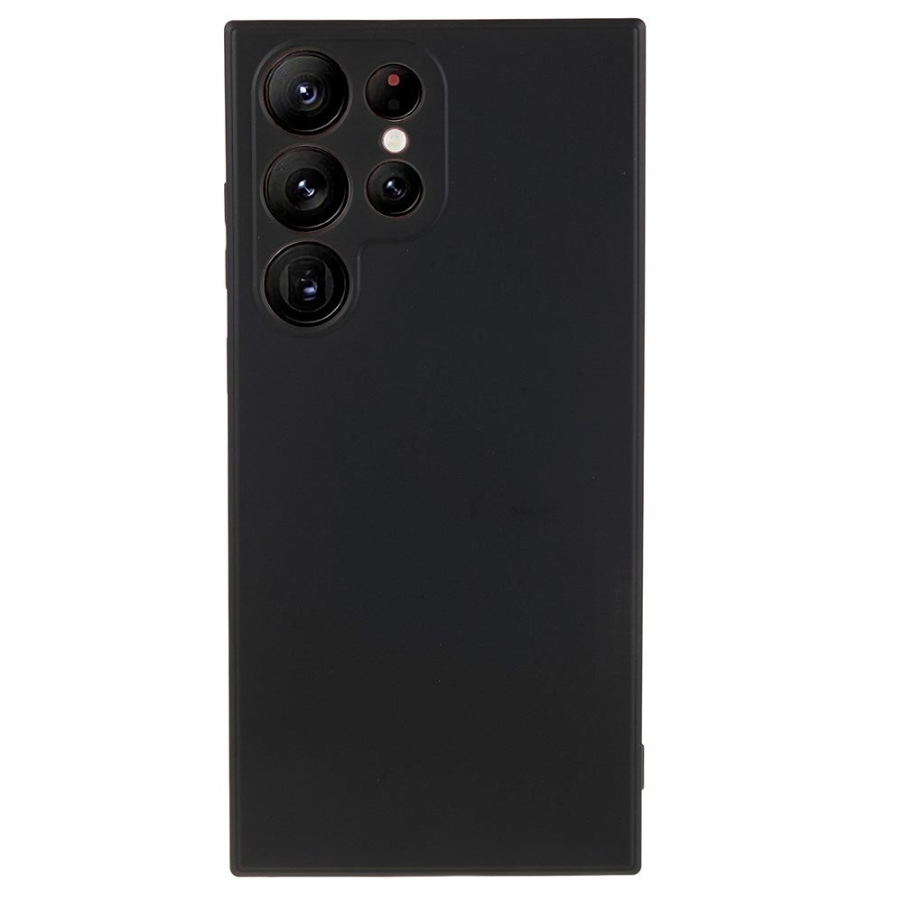 EIDERWOOD Samsung Galaxy S22 Ultra Lined Flexible Plastic Case - Black