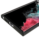 EIDERWOOD Samsung Galaxy S22 Ultra Lined Flexible Plastic Case - Black