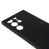 EIDERWOOD Samsung Galaxy S22 Ultra Lined Flexible Plastic Case - Black